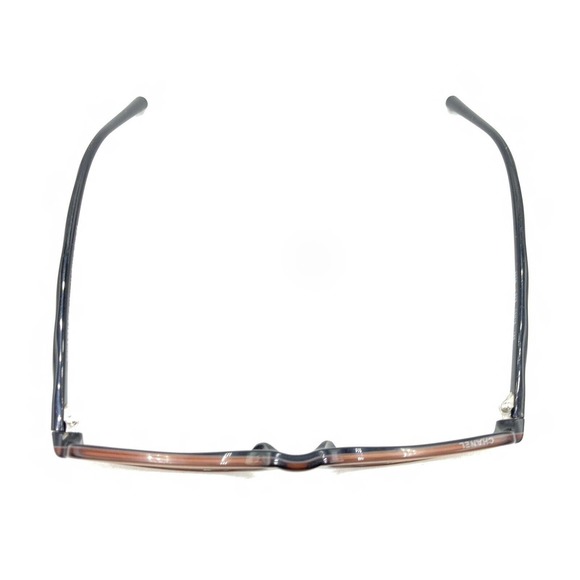 Chanel 3026 579 Brown Black Rectangle Eyeglasses Frames 53-15 135 Italy Designer - Picture 3 of 12